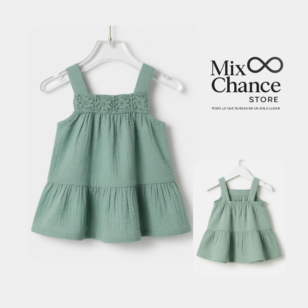 Blusa Vestido OshKosh Niña 2-3 años #4
