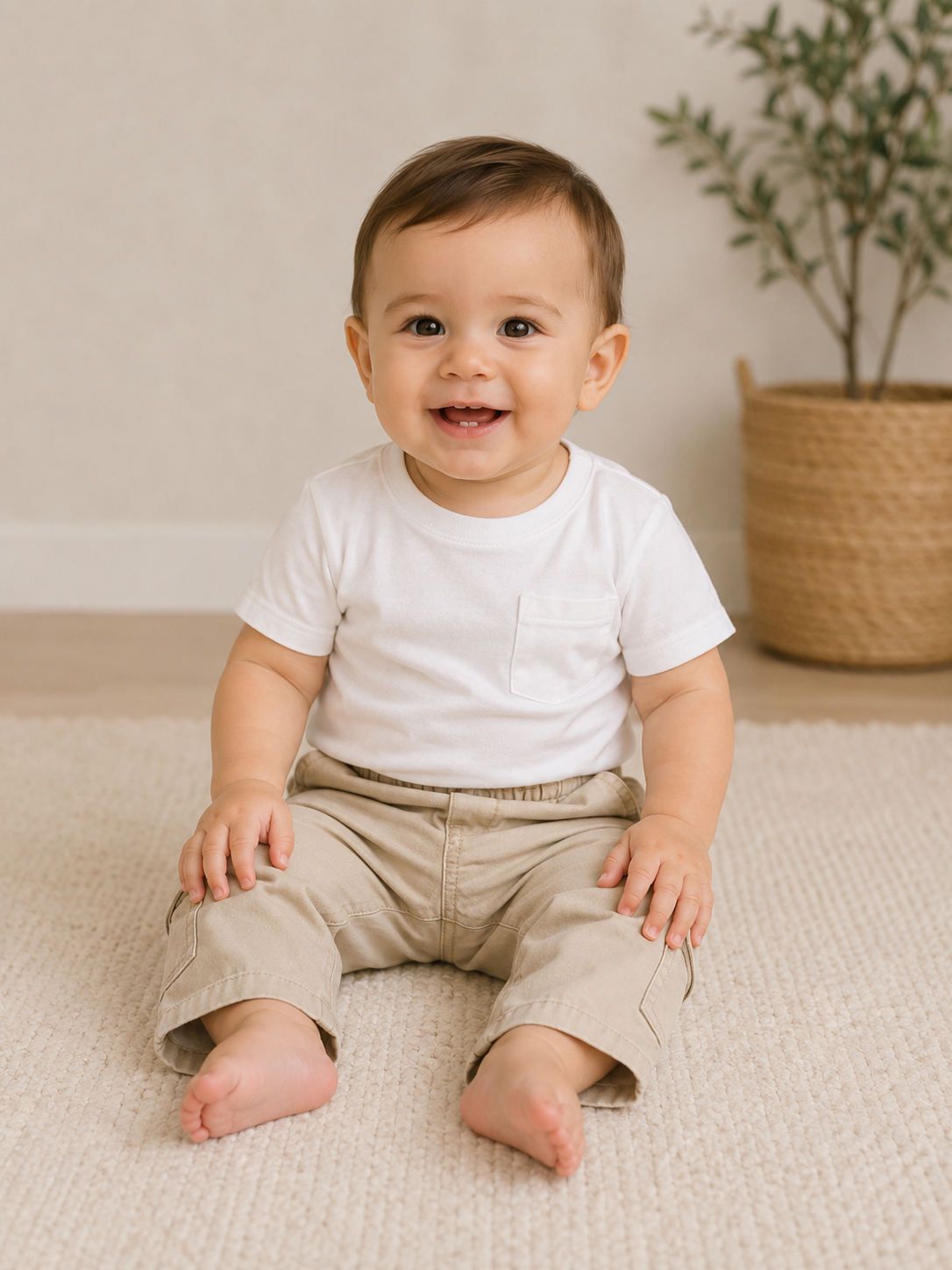 Pantalón Place Est. 1989 Bebé Niño 6-9 meses
