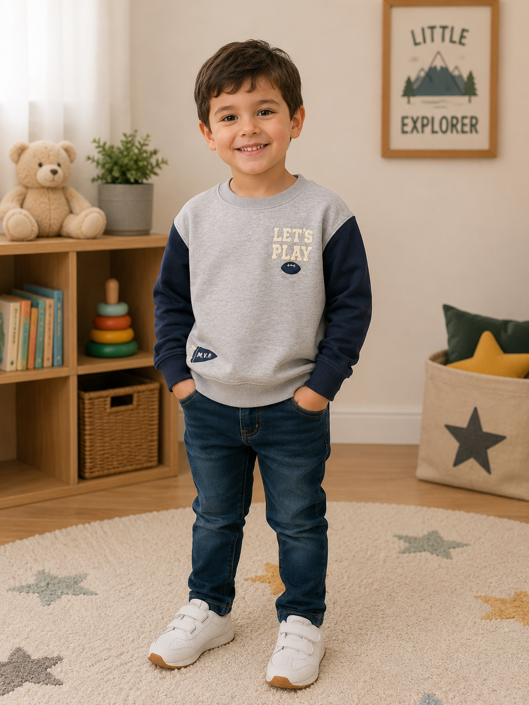 Polerón Infantil Carter's Niño 4-5 años